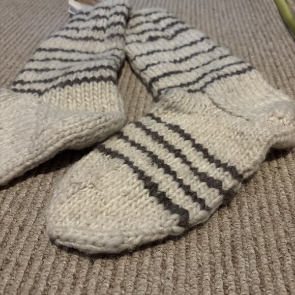 Vintage Eddie Bauer Hand Knit Indian Sox Wool NWT - Picture 7 of 9